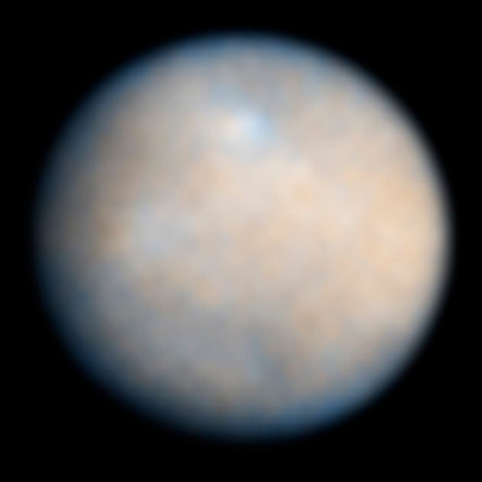 Ceres as seen by Hubble Space Telescope (ACS)