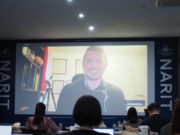 Presenting the workshop NARIT-IAU LGBTQIA+ in Astronomy Meeting (Feb 2024)